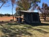 Camping on an unpowered site in Cobar NSW